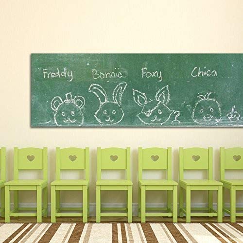 Walplus Greenboard Wand Sticker, Vinyl, Mehrfarbig, 90 X 60 X 4 CM von WALPLUS