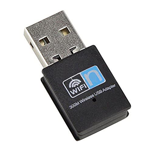 WANGCL USB WiFi Adapter USB WiFi für PC 300Mbps Mini USB WiFi Receiver für PC Desktop Laptop von WANGCL