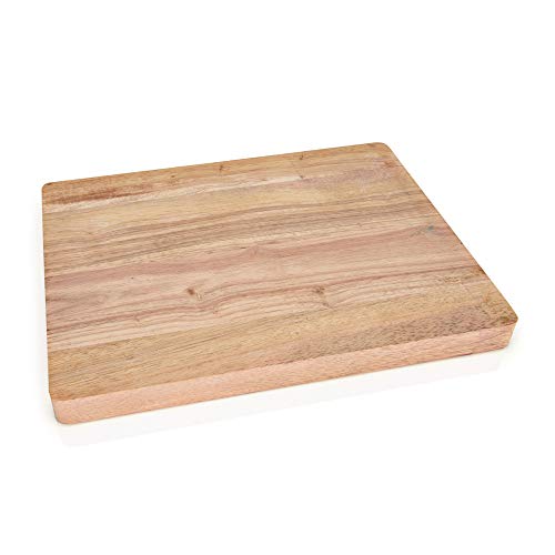 WAS 1826 500 Holz Hackbrett, 50cm x 38cm x 3.8cm von WAS