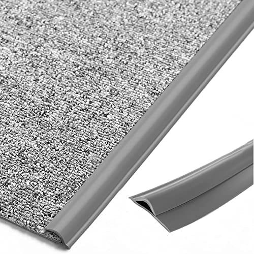 Übergangsprofi Flexibler Kantenschutz für Teppich Fußmatte Holzboden zu Fliese, 3/4/5/6/9/15/15 M Lang Selbstklebend Teppichkantenbänderung für Höhe Weniger Als 10mm ( Color : C , Size : 9m/29.5ft ) von WDJBPSH