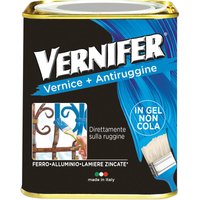 Iperbriko - Anti-Rost-Email Vernifer Arexons - 4896 Metallic Forge Grey 750 ml von IPERBRIKO