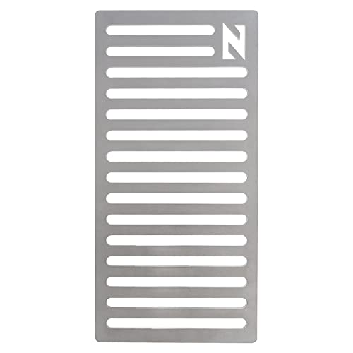 WELL GRILL 15 x 26,5 cm Hochwertiger Ofenrost Kaminrost Feuerrost Massivem Stahl Ascherost Gussroste für viele Kamin und Ofen, 85mm Dicke, Nicht leicht verformbar von WELL GRILL