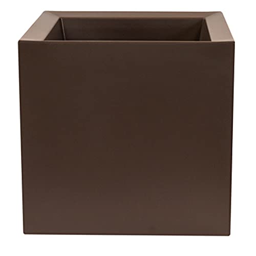 BRONZE VASE aus POLYETHYLEN 50x50 CM von WELLHOME