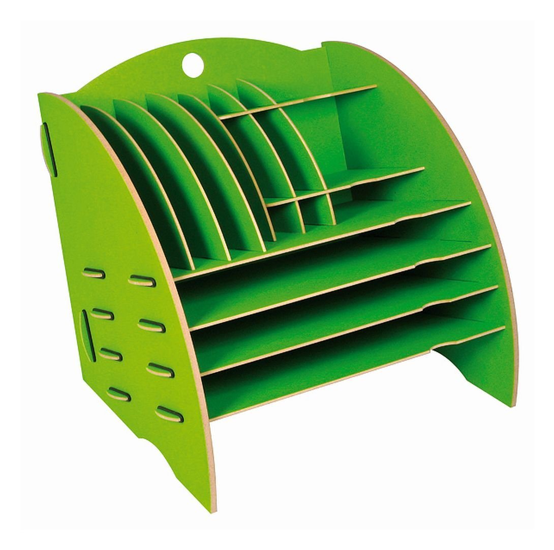 WERKHAUS® Aufbewahrungsbox Werkhaus Ablage Big Organizer Grün Briefablage Stiftehalter von WERKHAUS®