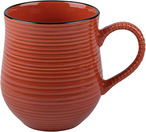 WESTCRAFT Cafetiere Regenbogen Mysa Mug Kaffee Tasse Keramik Kaffee 400 ml Becher 1 Cup zum passenden Geschirrset für Kaffee Genuß von WESTCRAFT
