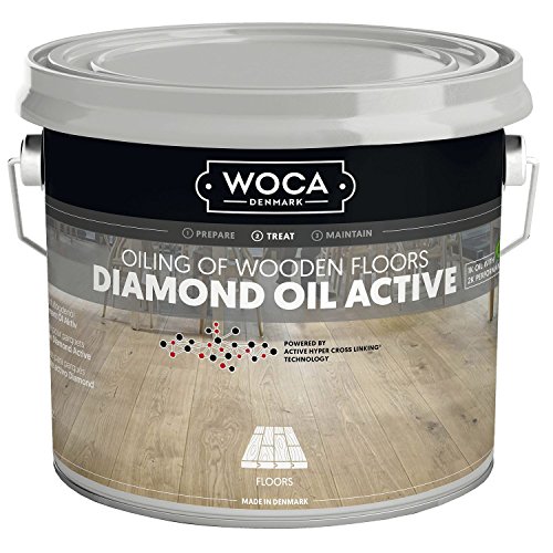 WOCA Diamond Öl Aktiv , Carbonschwarz , 2,5 Liter von WOCA