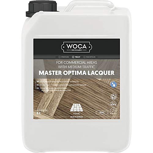 WOCA Master Optima Lacquer, Seidenmatt/Glanz 20, 5 Liter von WOCA