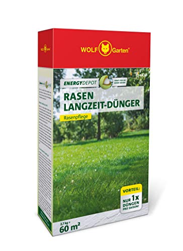 WOLF-Garten - Energy Depot Rasen-Langzeitdünger ED-RA 60 (für ca. 60 m²/Jahr); 3839010 von WOLF Garten