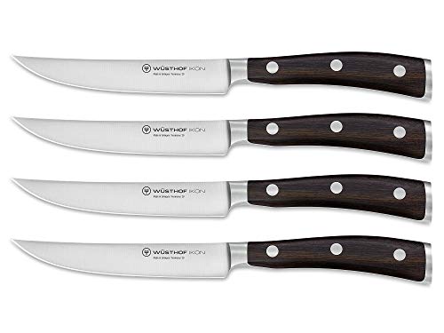 WÜSTHOF Ikon Steakmessersatz mit 4 Messern von WÜSTHOF