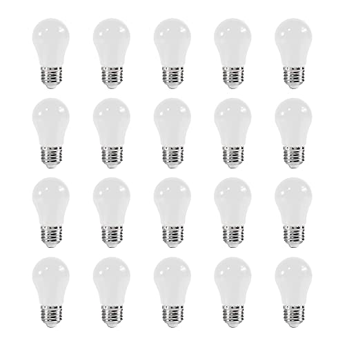 WULUN E27 LED Lampe 3W Glühbirne,A50 Leuchtmittel LED,2700K Warmweiß LED Bulb,300LM,30W Glühlampe ersetzt,230° Abstrahlwinkel,E27 Led Birne, Nicht Dimmbar,20er Pack von WULUN