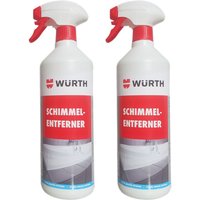 Wurth - 2 x Hygienereiniger Chlor Reiniger Schimmelentfernerr 1Liter 0890970 von WURTH