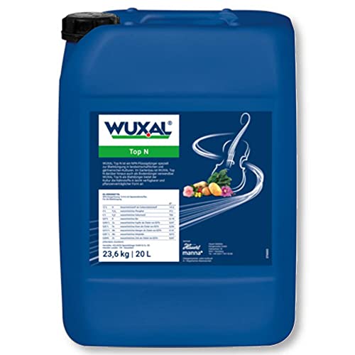WUXAL Top N 20 l 12-4-6 Flüssigdünger Stickstoffdünger Blattdünger Profidünger von WUXAL