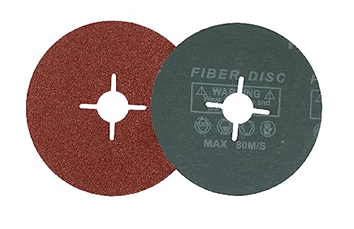 Schleifscheiben Fiberscheiben für Flex Winkelschleifer Holz Metall 125mm Fieberschleifscheiben bitte in der Auswahlliste die Körnung und die Stückzahl auswählen (1 x Stützteller PVC hart) von WZ-Gatze