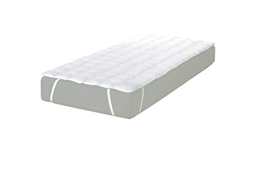 Softside Hardside Wasserbett Matratzen Spannauflage mit 4 Gummiecken (140 x 200 cm) von Wacore