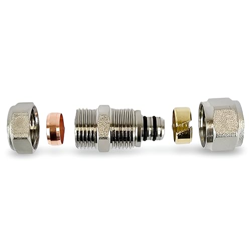 Reduzierstück/Adapter, Klemmring, 16-mm-Verbundrohr auf 15-mm-Kupferrohr von PSW TRADE SUPPLIERS LTD