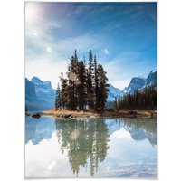 Wall-Art Poster "Jasper Nationalpark Kanada", Kanada, (1 St.), Poster ohne Bilderrahmen von Wall-Art