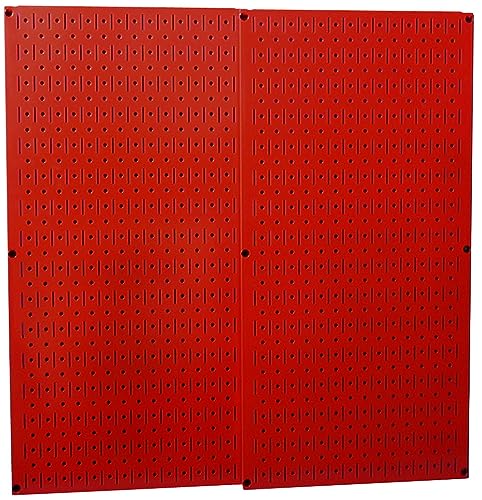 Wall Control 30-P-3232R Stecktafel, Metall, Rot von Wall Control