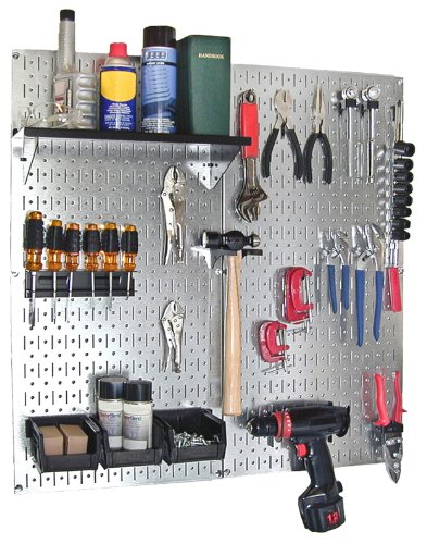 Wand Kontrolle 30-wgl-200gvb verzinktem Stahl Stecktafel Werkzeug Organizer, 30-WGL-200GVB von Wall Control