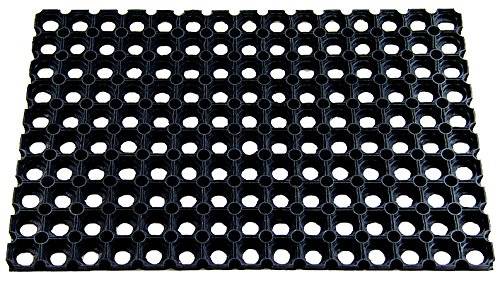 Professionelle Türmatte Gummimatte Fußmatte Fußabtreter Schuhabtreter äußerst robust 4 Größen (50 cm x 100 cm) von Wamat