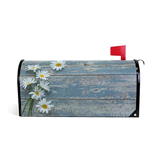 Briefkasten-Abdeckung, magnetisch, Schmetterlingsmotiv, Blumenmotiv, Standardgröße, für Makover oder Garten von Wamika