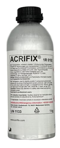 ACRIFIX® 1R 0192 Acrylglas-Kleber PMMA 1-K Reaktions-Klebstoff klar farblos 1R0192 Kunststoffkleber Polycarbonat von Wandbreite