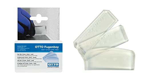 Otto-Chemie Fugenboy klein hochflexibles Glättwerkzeug 5 mm, 8 mm, rund für Silikon- und Acrylfugen von Wandbreite