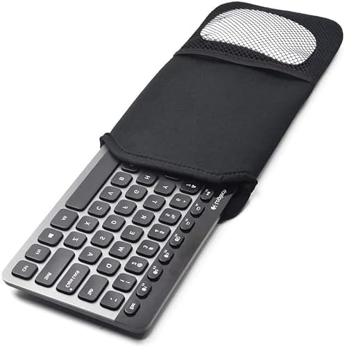 Wanty Neopren, der Schutzhülle Displayschutzfolie Sleeve Skins Säckchen für Apple Wireless Bluetooth Tastatur mc184ll/B mc184ch und mla22ll/A und Logitech Easy-Switch K810/K811 von Wanty