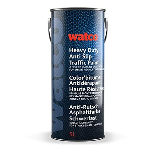 Watco Anti-Rutsch Asphaltfarbe Schwerlast (Grau) von Watco