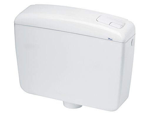 AQUAE SPK1000 WC-Spülkasten mit Rucksack, 2 Tasten, komplett, Weiß von AQUAE