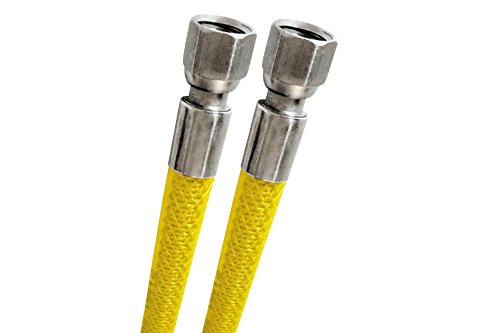 'Waterful t355505 Schlauch Gas F/F 1/2 cm 100 Uni 14800, gelb, 100 cm von Waterful