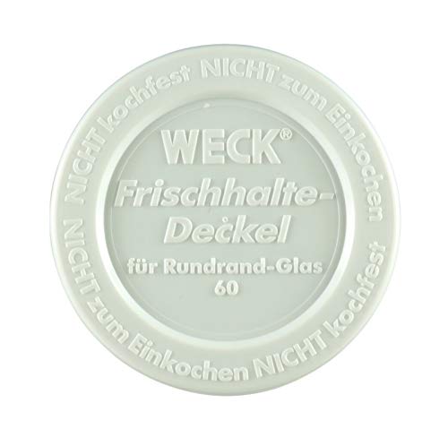 Weck 10 Original Frischhaltedeckel Marke RR60 von Weck