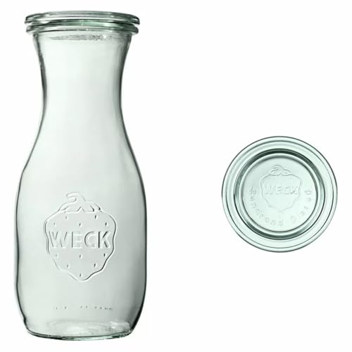 WECK - Saft-/Dressingflasche 500ml H184mm Ø80mm RR60 - 1St von Weck