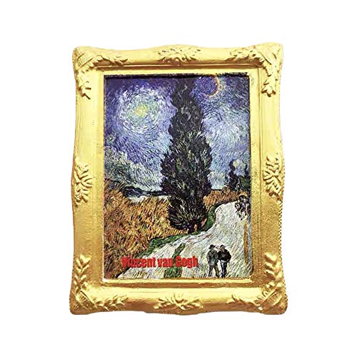 3D Holland Van Gogh Malerei Kühlschrank Kühlschrankmagnet Tourist Souvenirs Handgemachte Harz Handwerk Magnetische Aufkleber Home Küche Dekoration Reise Geschenk von Wedare Magnet Souvenir