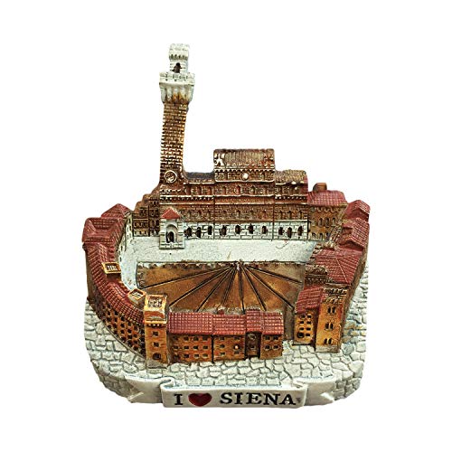 Siena Italien 3D Kühlschrankmagnet Touristische Souvenirs Harz Magnetische Aufkleber Kühlschrankmagnet Home & Kitchen Dekoration aus China von Wedare Magnet Souvenir