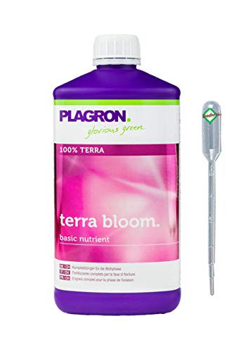Weedness Plagron Terra Bloom 5 Liter - Grow Anbau Indoor Dünger Blütephase Organischer Bio Flüssigdünger Gurken Tomaten von Weedness