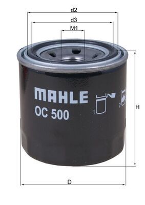 Mahle Ölfilter OC500 von Mahle