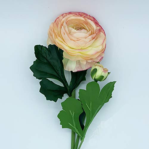 WELLHOME Riesenblumenstrauß mit natürlicher Haptik, Durchmesser 12 cm, Rosa, 55 cm, 1 Stück von WELLHOME