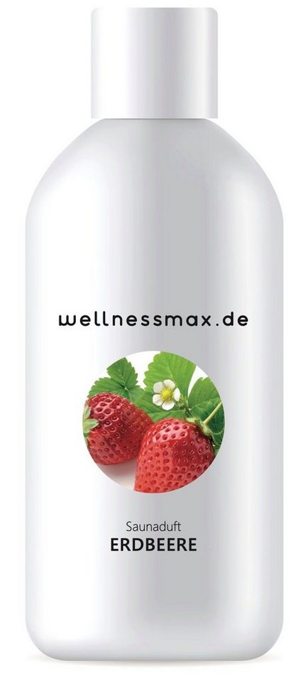 Wellnessmax Aufgusskonzentrat Premium Hausaufguss Konzentrat, Erdbeere von Wellnessmax