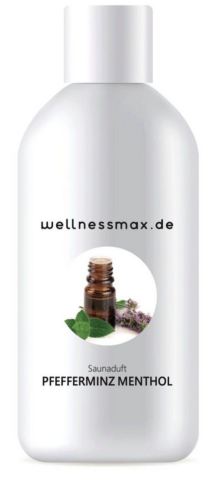 Wellnessmax Aufgusskonzentrat Premium Hausaufguss Konzentrat, Pfefferminz-Menthol von Wellnessmax
