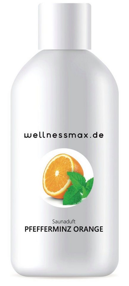 Wellnessmax Aufgusskonzentrat Premium Hausaufguss Konzentrat, Pfefferminz-Orange von Wellnessmax