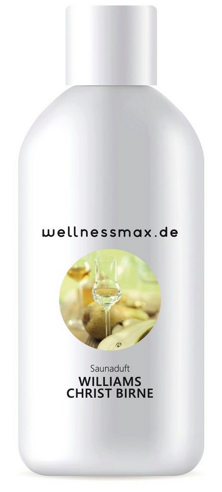 Wellnessmax Aufgusskonzentrat Premium Hausaufguss Konzentrat, Williams-Christ Birne von Wellnessmax