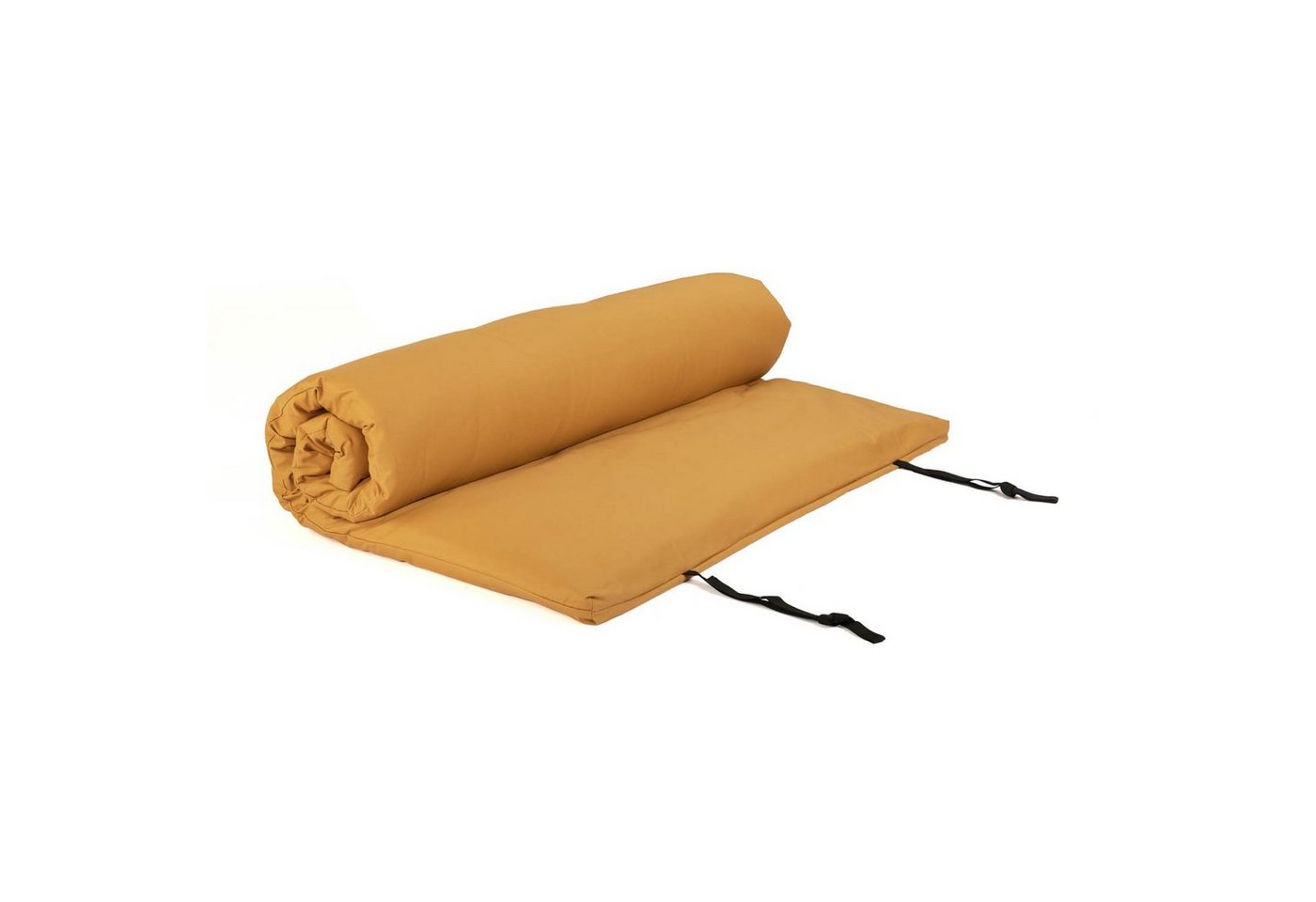 Welltouch Meditationskissen Shiatsumatte mit abnehmbarem Bezug 100x200 cm, honig-gelb, 4 lagig von Welltouch