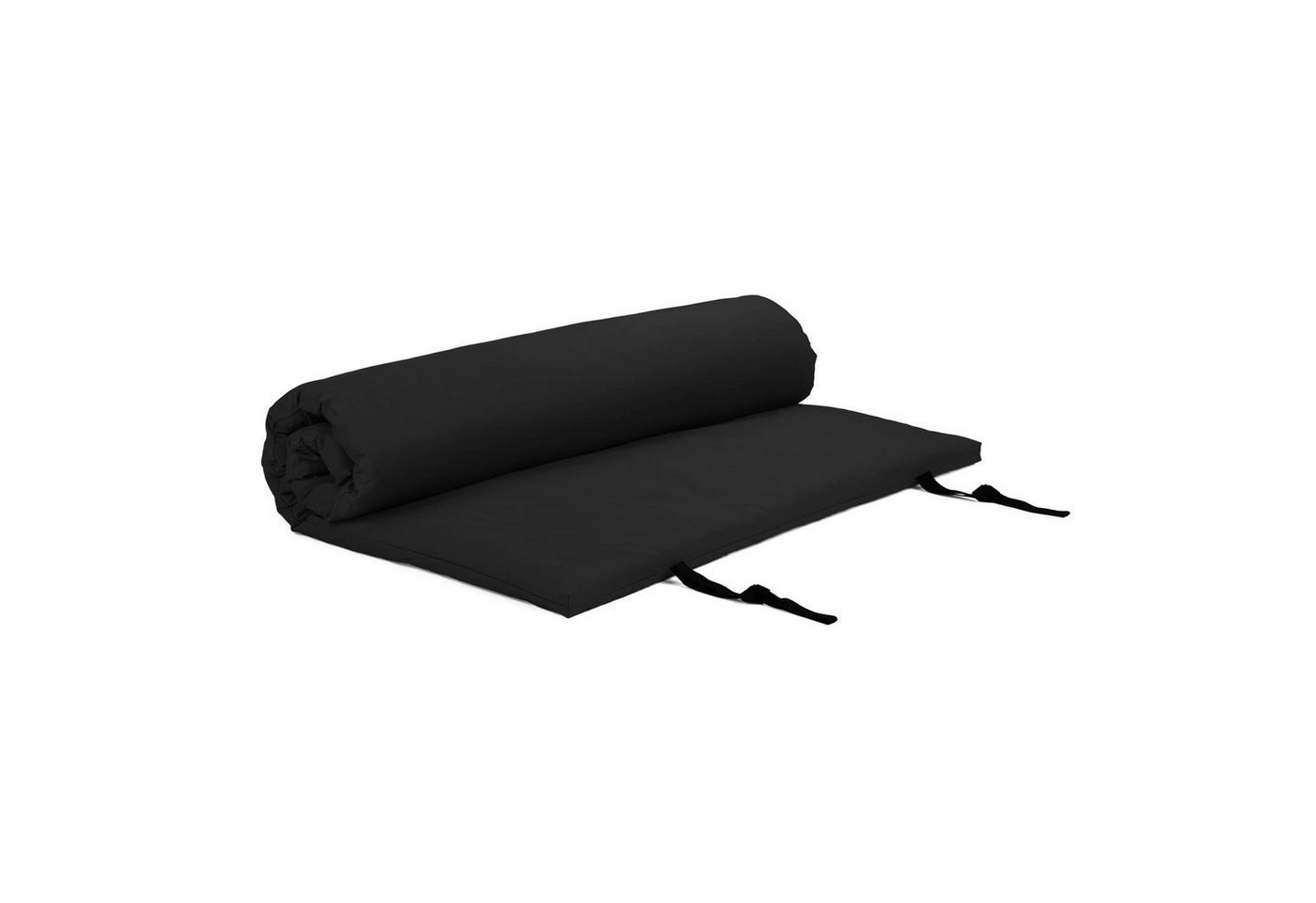 Welltouch Meditationskissen Shiatsumatte mit abnehmbarem Bezug 100x200 cm, schwarz, 4 lagig von Welltouch