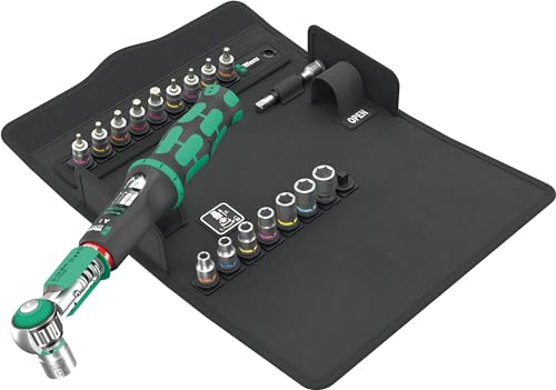 Wera 05136073001 Safe-Torque A 1 SHK Set 1, 1/4" Vierkant, 2-12 Nm, 19-teilig von Wera