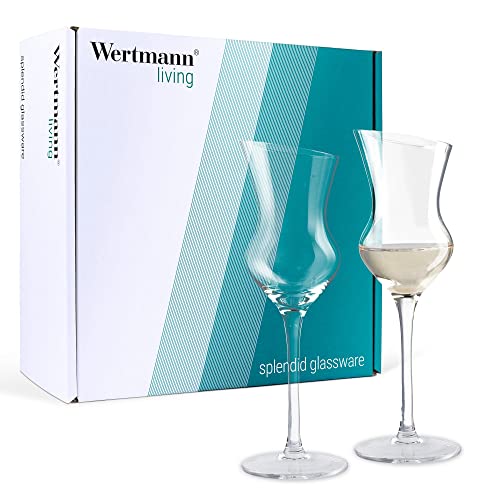 Wertmann-living 2er Set Gläser Digestive - besondere Form mit schrägem Rand von Wertmann Living
