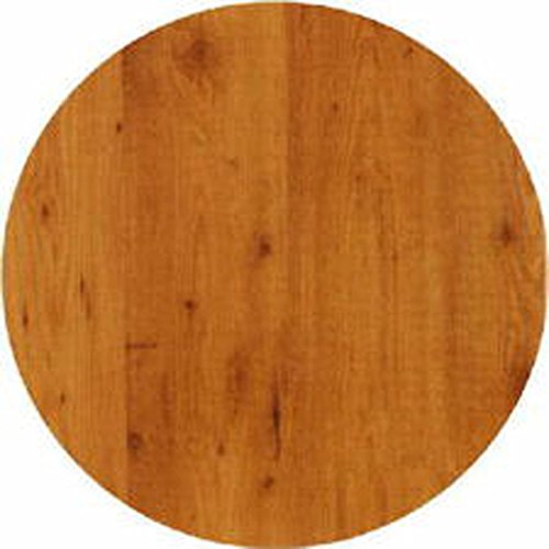 Werzalit / hochwertige Tischplatte/Pinie/runde Form 60 cm/Bistrotisch/Bistrotische/Gartentisch/Gastronomie von Werzalit