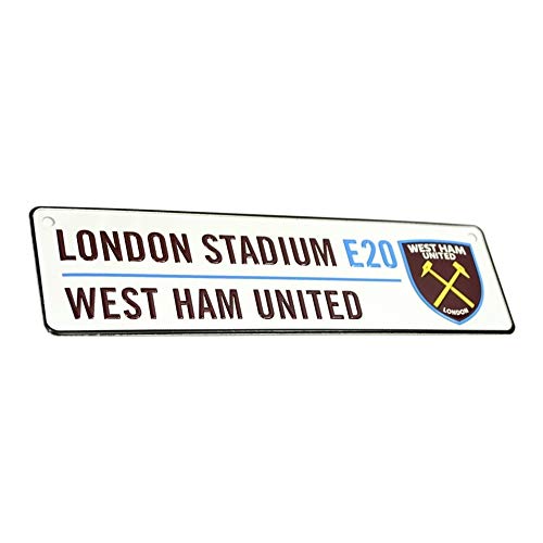 West Ham 3D Fenster Schild (Einheitsgröße) (Bunt) von West Ham United FC