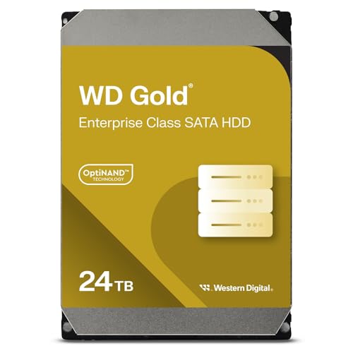 Western Digital 24TB GOLD 512 MB 3.5IN SATA von Western Digital