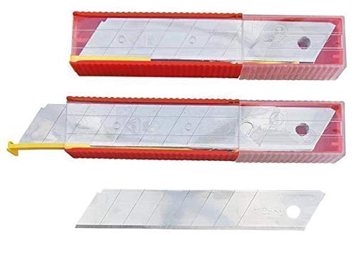10 Abbrechklingen 18mm im roten Sicherheitsspender von Westerwald-Shop