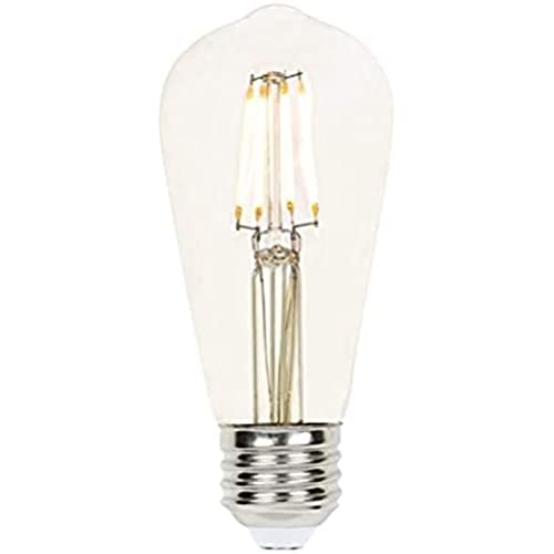 37132 ST58 Dimmbare Klare Filament LED mit E27 Gewinde als Ersatz für Eine 40 Watt Glühbirne von Westinghouse Lighting